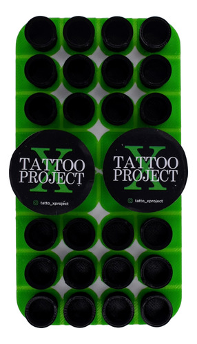 Tetinas / Caps Xproject Con Foam Medianas - Tattoo