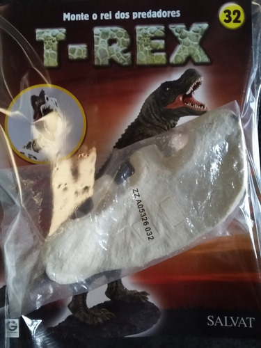 T-rex Fasciculo 32 - Novo Lacrado Com A Peça - Salvat