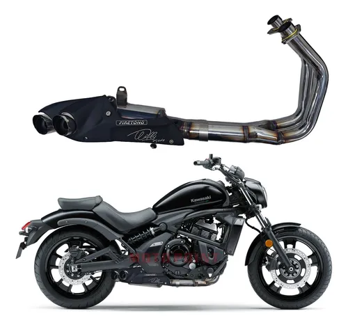 Escapamento Esportivo Full Firetong Willy Vulcan S 650 17 19