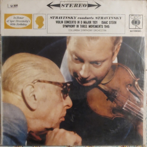 Vinilo  Clasica Stravinsky    (xx296