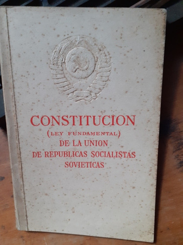 Constitución ( Ley Fundamental) Rep. Socialistas Sovieticas