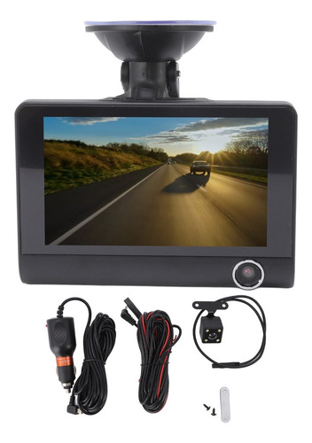 Grabadora Dash Cam Con Monitor Lcd De 4 Pulgadas 120 Grad G