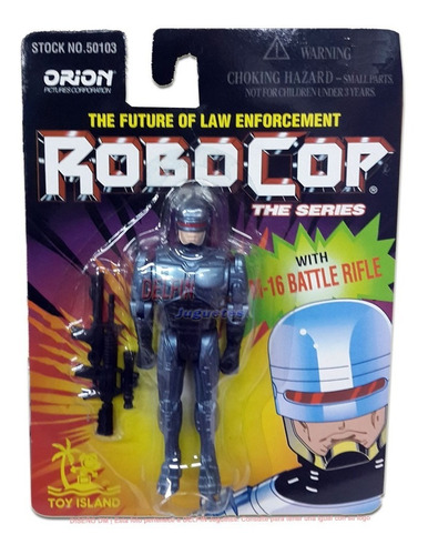 Robocop Muñeco Articulado Original 10 Cm De Altura Orion