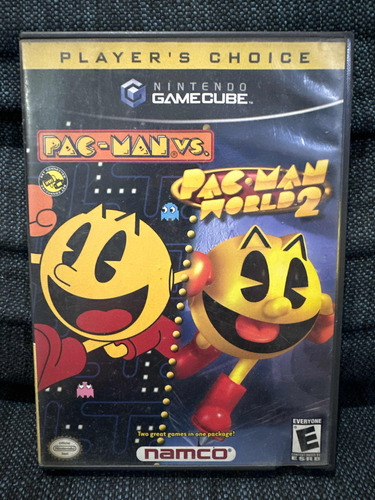 Pac-man Vs Pac-man World 2 Nintendo Gamecube Players Choice