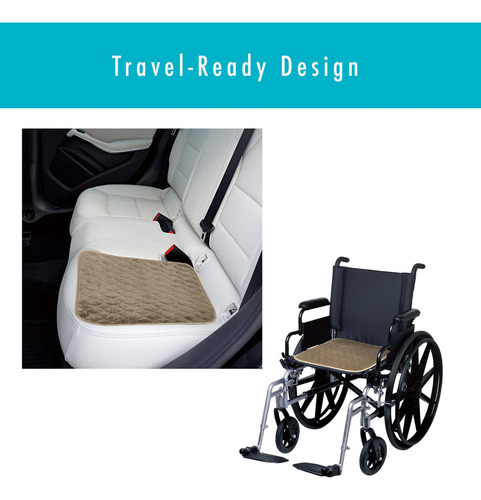 Almohadilla Protectora De Asiento Impermeable Y Lavable Colo