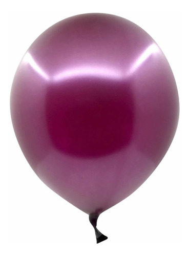 Globos Color Vino Perla - R12 -  25 U. - Universo Mágico