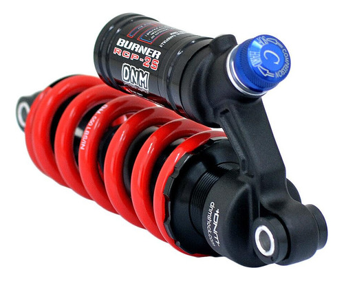 Dnm Burner-rcp2s Mtb Dh Bike Rear Shock 190mm 550 Lbs, Red C