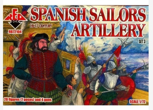 Maqueta De Artillería Naval Española, Siglo Xvi, 1/72. Jp