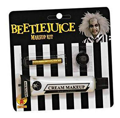 Kit De Maquillaje Beetlejuice: ¡crea Un Look Terrorífico!