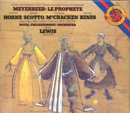 Meyerbeer: Le Prophete - Horne Scotto Lewis - 3 Cds.