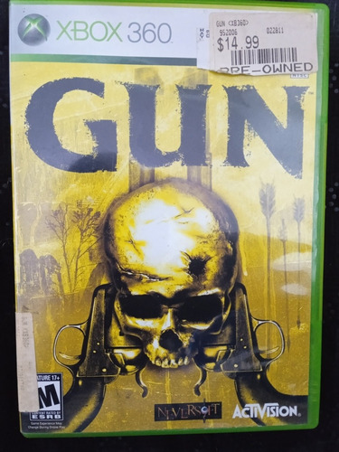 Gun Para Xbox 360 Fisico Original