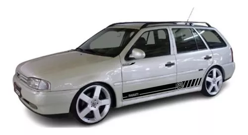 Vw Parati g4  Carros e caminhões, Carros rebaixados desenho, Adesivos para  carros