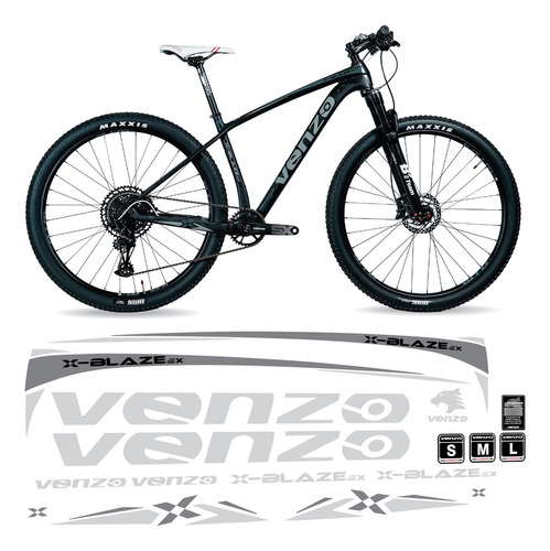 Calcos Bicicleta Venzo X Blaze 2024
