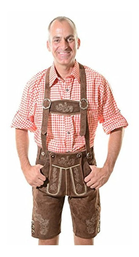 Imagen 5 de 5 de Lederhosen Alemán Munich, Traje Alemán, Ropa Tradicional