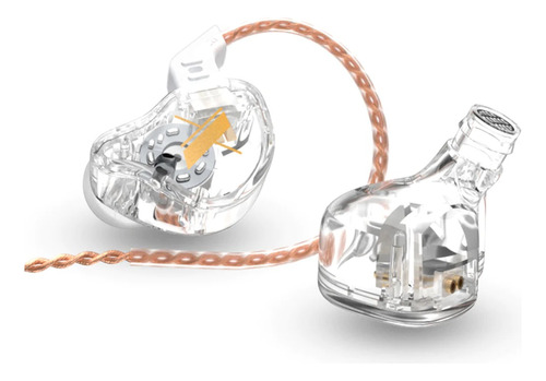 Auriculares In Ear Kz Acoustics Edx Sin Microfono Clear 