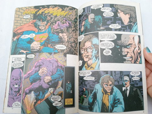 Historieta Comic Antiguo * Superman * No 12 Zinco Deca 90 (Usado)