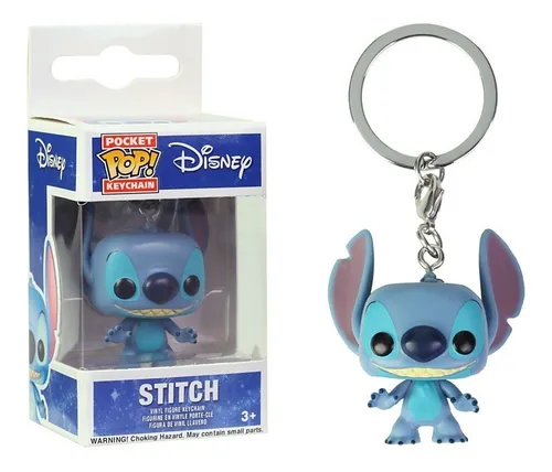 Chaveiro Stitch Funko Pop Colecionaveis Lilo E Stich Disney