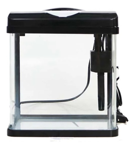 Filtro Hopar Aquarium La-238 blanco de 10 litros y LED Spin Fish de 220 V