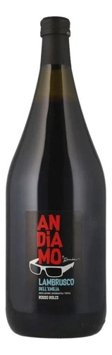 Pack De 12 Vino Espumoso Andiamo G Lambrusco Rosso D 750 Ml