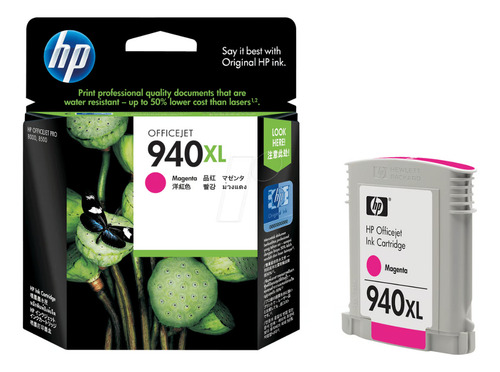 Cartucho Tinta Hp 940xl C4908al Magenta HP OfficeJet Pro