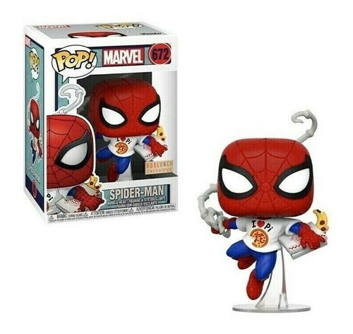 Funko Pop Marvel Spider-man With Pizza