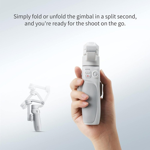 Estabilizador Cardán Combo Zhiyun Smooth Q4 Para Teléfono Gris