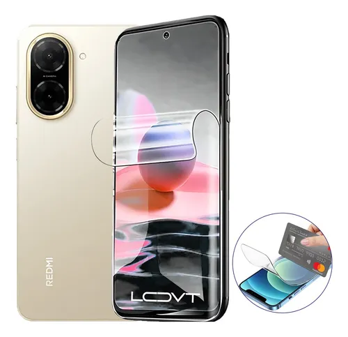 Case Funda Silicona Para Xiaomi Redmi A5 + Hidrogel Pant Hd Verde Lisa