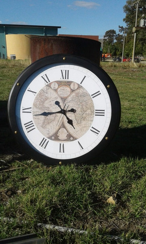 Reloj Fondo Mapamundi 60 Cms.