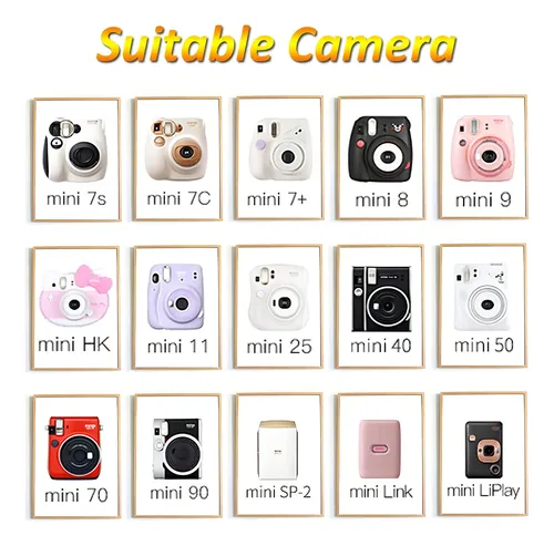Fujifilm Instax Mini Película Instantánea (3 Paquetes Dobles, 60 Imágenes En Total), Versión Internacional