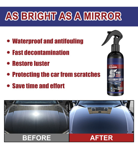 Top Coat Quick-coating Auto Spray Wax Coating Sp