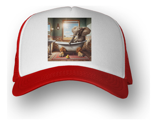 Gorra  Elefante Bañera Simpatico Relax Baño