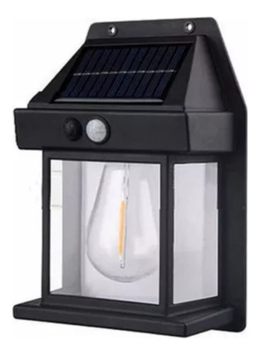 Foco Led Solar Estilo Farol Con Sensor De Movimiento Bk-888