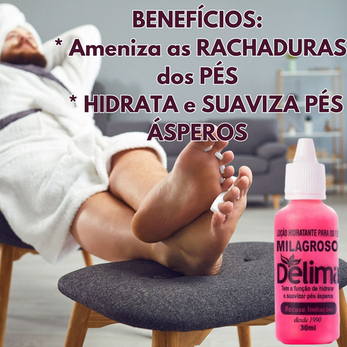 Kit Combate Dor Nas Juntas + Loção Tratamento P/ Pé Rachado