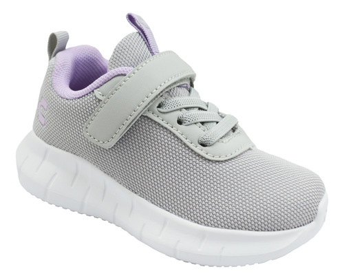 Tenis Charly Kids 1098699 Gri Gry Niñas 