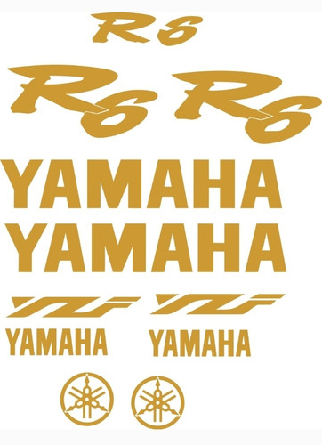 Kit De Calcomania R6 Yzf Yamaha Rotulado