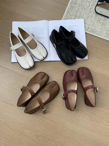 Zapatos Tabi De Estilo Coreano Para Mujer - Primavera De 202