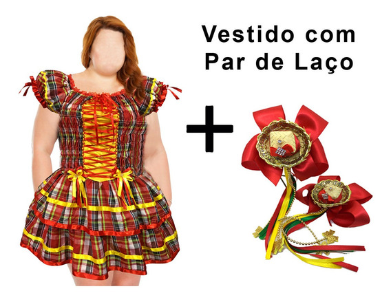 roupa de festa junina adulta