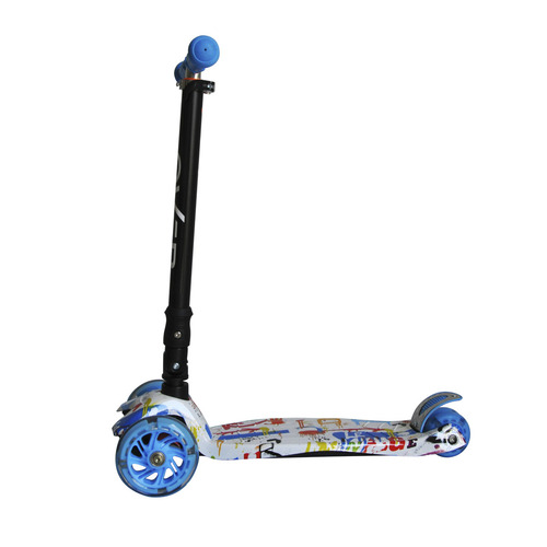 Imagen 6 de 6 de Monopatin Overtech Maxi-891 Plegable Niños 4 Ruedas Led Reforzado 80kg