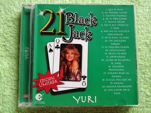 Eam Cd Yuri 21 Black Jack Edicion Limitada 2000 Emi Music 