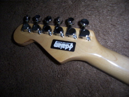 Guitarra Riverhead Stratocaster Japan 80 Tremenda! Diestro Rojo Palo De Rosa