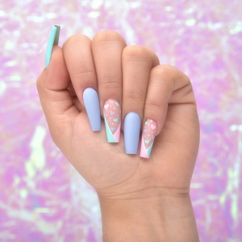 Imagen 5 de 5 de Pro Basic Kit Organic Nails Acrlico Uñas+ Cortatips+envió