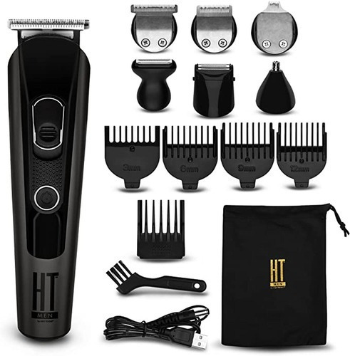 Kit Peluquería Hot Tools 3552 Recortadora Cabello Barba Viaje Negro 110v