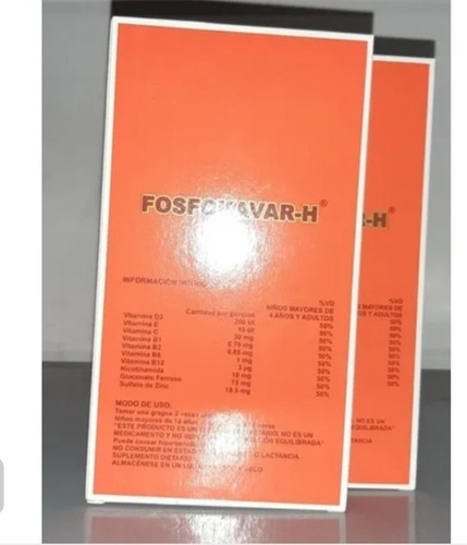 Fosfokavar H Bawiss ( 2 Unid ) X 60 Grageas
