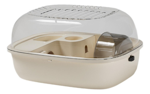 Hábitat De Jaula De Hámster Ejercicio Portátil De Beige