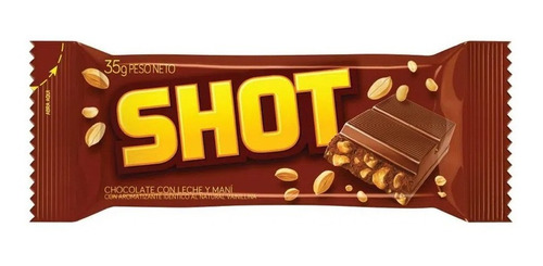 25un Shot Mani C/chocolate 35grs -superoferta La Golosineria