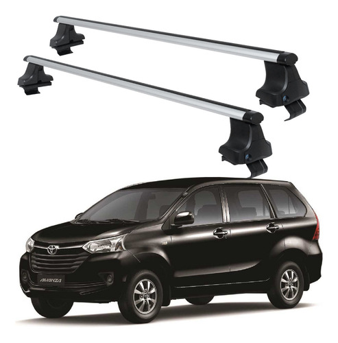 Barras Portaequipaje Toyota Avanza Rack Aluminio Ganchos #1a