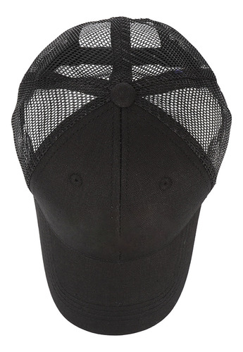 Gorra Béisbol Cómoda Deportes Al Aire Libre Gorras Negra