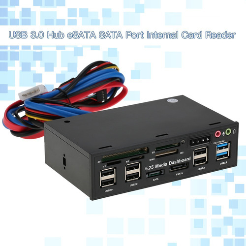 Placa Interna Hub Usb Multifuncional Usb 3.0 Esata Sata Port