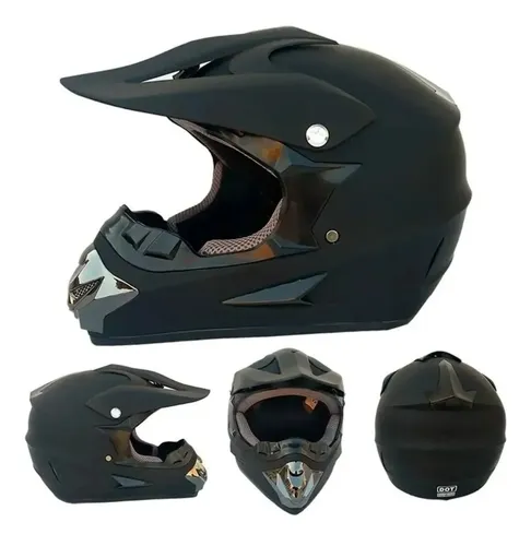 Casco tipo motocross hot sale