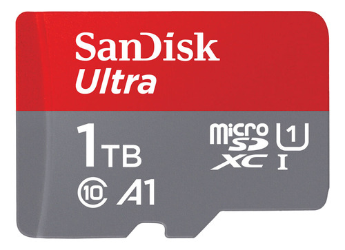 Cartão De Memória Micro Sd Sandisk 1tb Microsd Ultra 100mbs